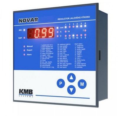 Регулятор реактивной мощности NOVAR 1114/RS485 (14 ступеней) - Чехия