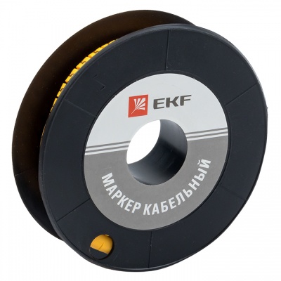 Маркер кабельный 6,0 мм2 "5" (350 шт.) (ЕС-3) EKF