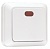 Рим Выключатель 1-клавишный с индикатором 10А белый EKF фото в интернет-магазине ТД "АТВ-ЭЛЕКТРО"