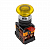 Кнопка AELA-22 желтая с подсветкой NO+NC 380В Грибок EKF фото в интернет-магазине ТД "АТВ-ЭЛЕКТРО"